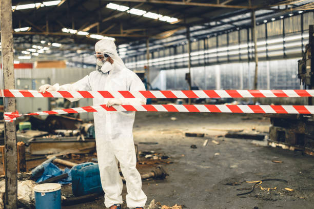 Professional Hoarding Cleanup technician working in Waynesburg, PA